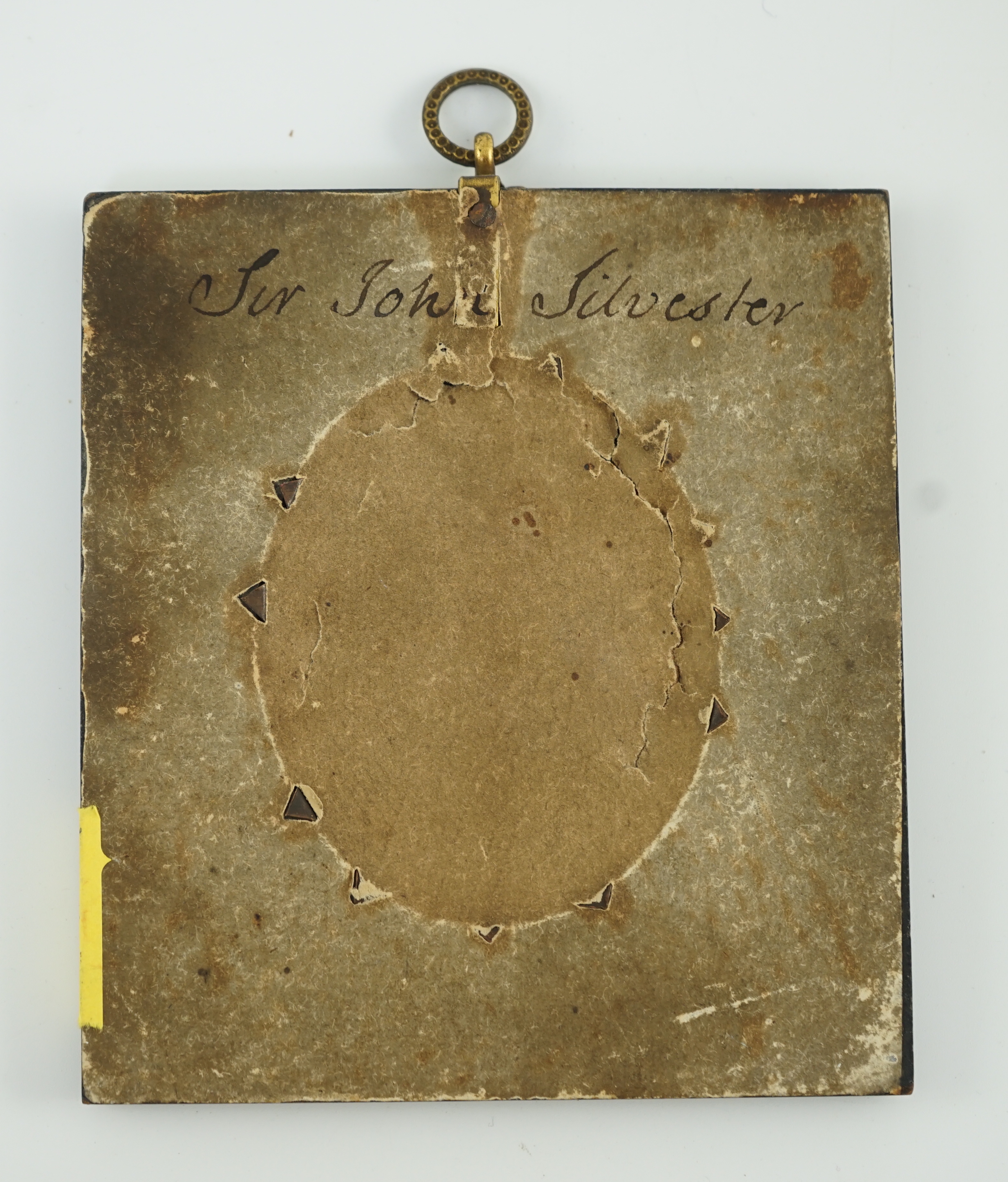 Andrew Plimer (1763-1837), Portrait miniature of Sir John Silvester, watercolour on ivory, 6.8 x 5.4cm. CITES Submission reference RP9MKXXH